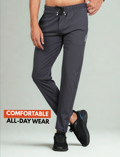 FICKA Navyblue & Darkgrey Pack of Two Trackpant
