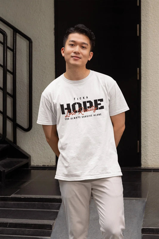 Men's Cotton Printed White T-Shirt Design for Inspired Style