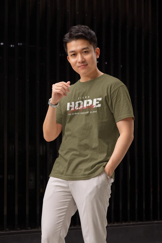 Men's Cotton Printed Camel T-Shirt Design for Inspired Style