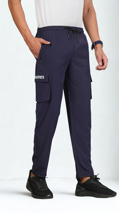 Ficka Lightweight Cargo Trackpant For Men