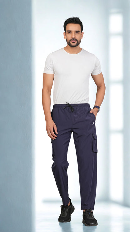 Ficka Lightweight Cargo Trackpant For Men