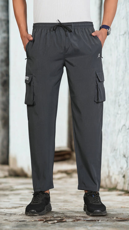 Ficka Lightweight Cargo Trackpant For Men