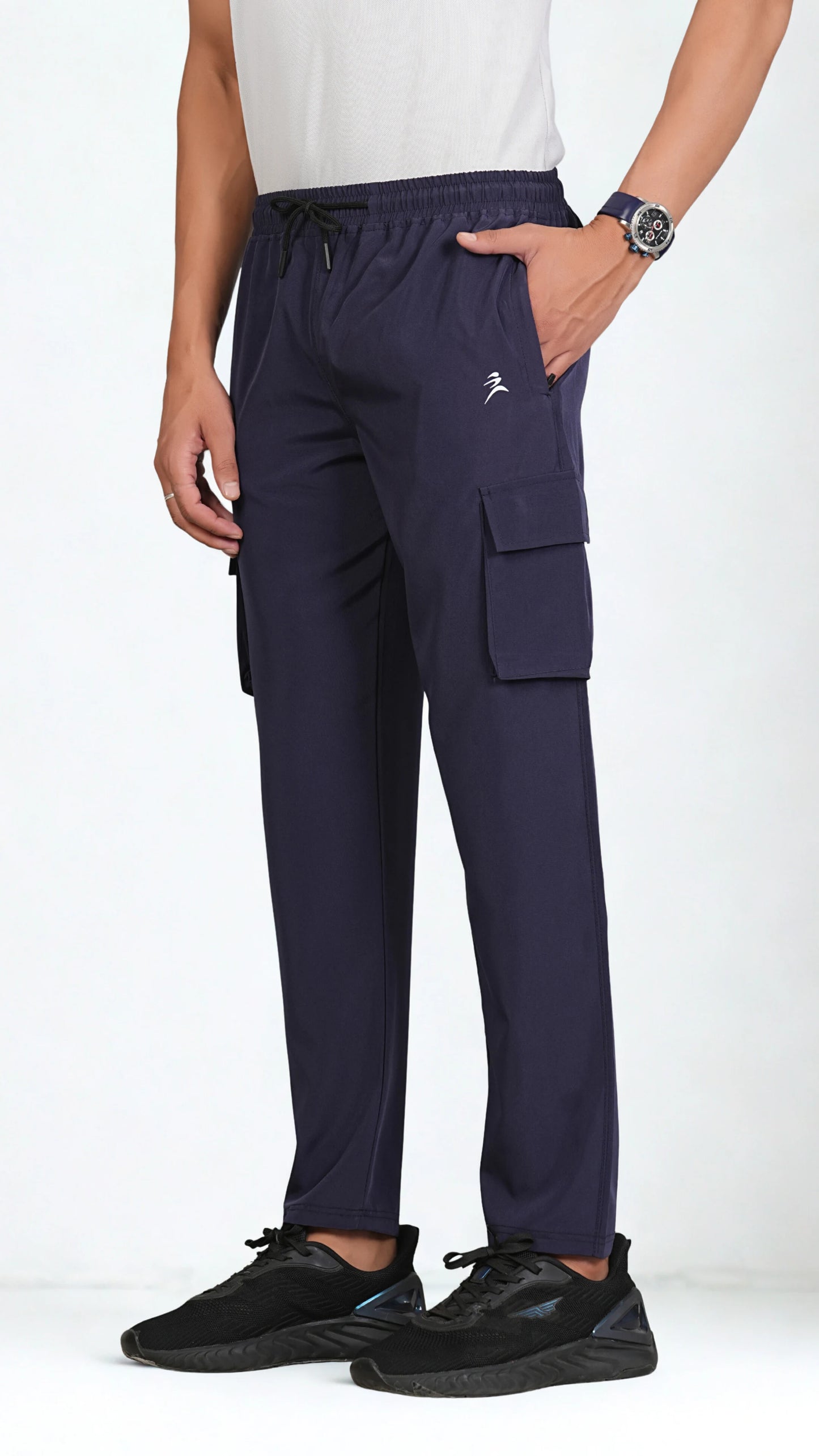 Ficka Lightweight Cargo Trackpant For Men