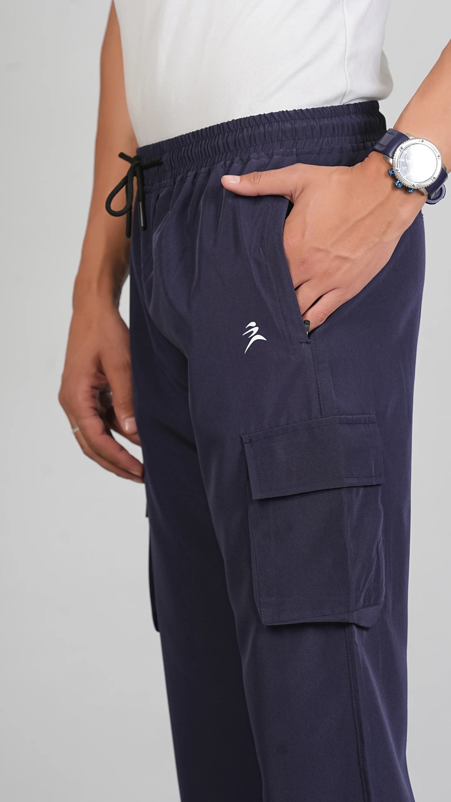 Ficka Lightweight Cargo Trackpant For Men